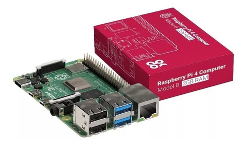 Raspberry Pi 4 Con 2gb Ram (2019)