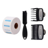 Kit Alzas Premium 0,5 Y 1,5 + Fade Cepillo + Papel Cuello