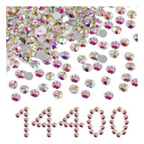 14400pcs Diamantes De Imitación Bulk Para Uñas ,ss10 Color Crystalab