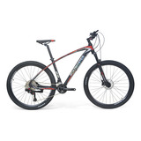 Bicicleta Roadmaster Runner F Hidráulico Suspe Aire 2x11 Vel Color Negro/rojo Tamaño Del Marco L (20 )