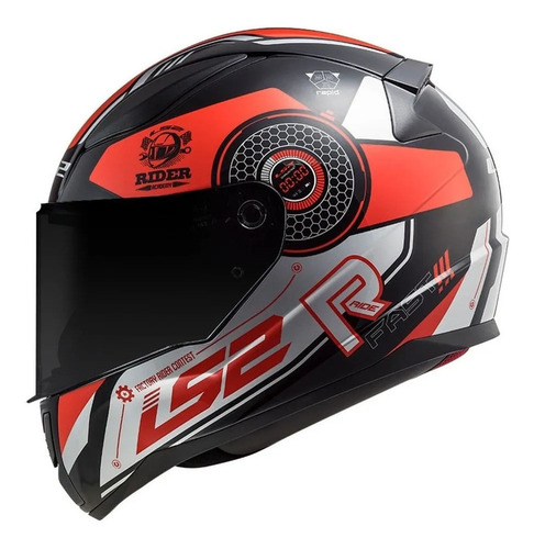 Capacete Fechado Masculino Ls2 Rapid Ff353 Strato Stratu