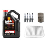 Kit Afinacion Eco Mitsubishi Lancer 2.0l 13-16 Bujia Iridio