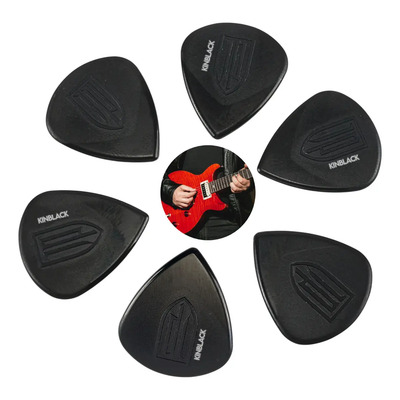 Puas Dunlop Firmada Por John Petrucci 6 Pzas Comodas Soloscv Color Negro Tamaño 1.5mm | Envío gratis