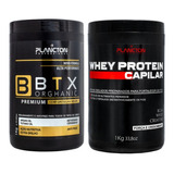 Btx Organic Premium Plancton 1kg + Kit Capilar Whey Protein