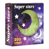 1 Luna Y 200 Estrellas Luminosas