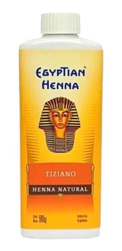 Henna Egyptian En Polvo 90gr Tintura Vegetal