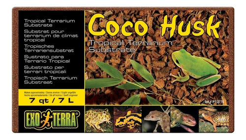 Sustrato Cascara Coco Reptiles Exo Terra Ladrillo Coco Husk
