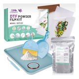 Go2craft Kit De Polvo Flim De Transferencia Dtf, 20 Piezas D