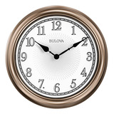 Bulova C4826 Reloj De Pared Light Time, Champán