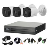 Kit Dahua Dvr 4ch Full Hd + 3 Bullet Infrarrojo 20m