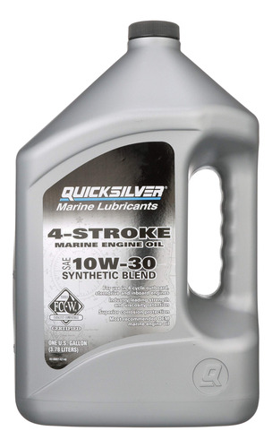 Aceite Quicksilver 10w-30 Sintético Marino 1 Gal  8m0142146