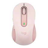 Mouse Inalámbrico Logitech Signature M650 Bluetooth Rosa
