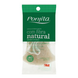 Esponja Para Banho Dupla Face Com Fibra Natural Ponjita