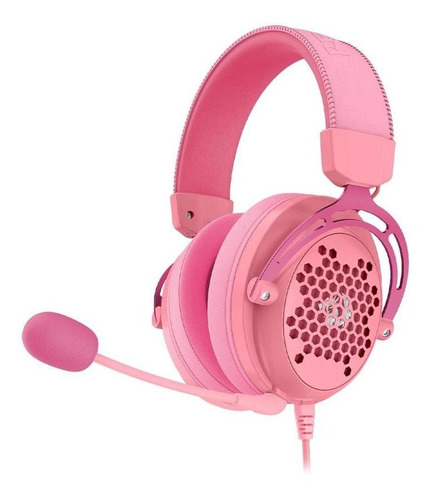 Headset Gamer Redragon Diomedes Rosa   H388-p