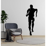 Vinilo Decorativo Corredor Atletismo Sticker De Pared