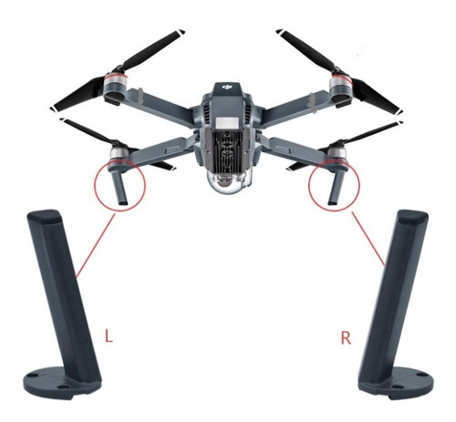 Par De Patas Frontales Tren De Aterrizaje Dji Mavic Pro