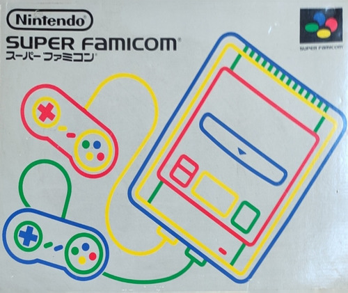 Consola Nintendo Super Famicom En Caja 3 Juegos Incluidos