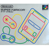 Consola Nintendo Super Famicom En Caja 3 Juegos Incluidos