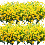 Pack De 20 Ramos De Flores De Narcisos Artificiales/amarillo