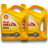 Aceite Shell Helix Hx5 15w40 Mineral X 8 Litros 2 Unidades