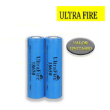 Bateria Recarregável 18650 3.7v Ultafire