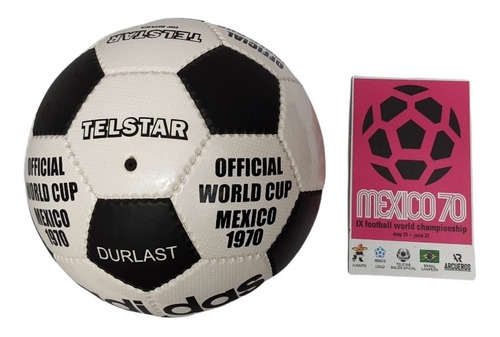 Balón Para Fútbol 11 Estilo Mundial México 1970