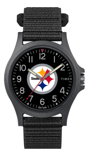Reloj Timex Nfl Pride Pittsburgh Steelers De 40 Mm Para Homb
