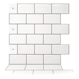 Panel De Pared 3d - Color Blanco (12'' X 12'') (10 Hojas)
