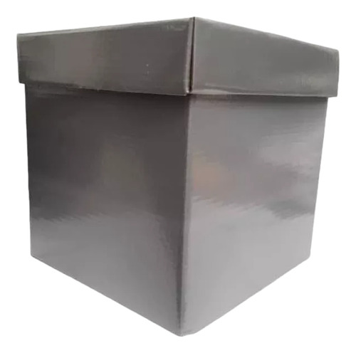 Caja Para Regalo 25x25 Plata