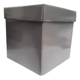 Caja Para Regalo 25x25 Plata