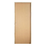 Puerta Placa Oblak Nativa Foliada Marco Madera 70x200x10