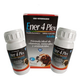 Pack 2 Vitaminas Perro Ener 4 Plex Adulto 60 T Piel Hues Pel