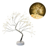 Lámpara Led Árbol Bonsai Luces Hadas