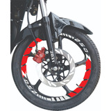 Stickers Reflejantes Rin De  Moto 250z 250sz 200z 125z 150z