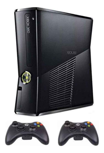 Xbox 360 Ultra Slim E 5.0 Disco 500gb 2 Controles