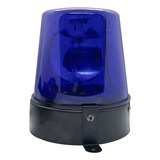 Baliza Seguridad Rotativa Giratoria Azul 220v Con Lámpara