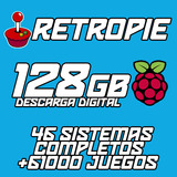 Retropie Para Raspberry 128gb - +45 Sistemas