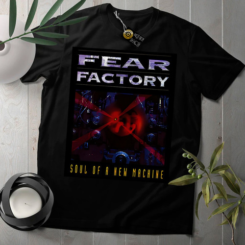 Camiseta Fear Factory Camisa Banda De Rock