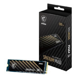 Ssd Msi Spatium M450 500gb M.2 2280 Nvme Pcie 4.0