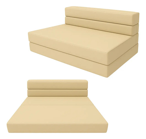 Sofa Cama Matrimonial 190x135x15 - Puff Practico