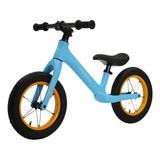Bicicleta De Equilibrio Sin Pedales De Aprendizaje Bebé  Mobilibaby Mbbb01 Color Azul