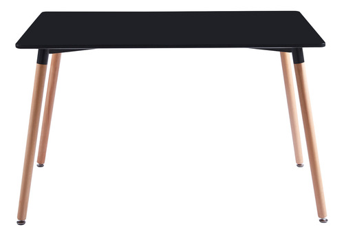 Mesa De Comedor Oficina Eames Rectangular 120 Cm