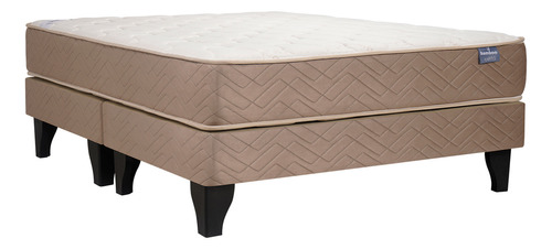 Celta Cama Europea Bamboo 2 Plazas Color Beige