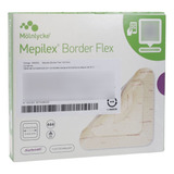 Curativo Mepilex Border Flex Espuma Molnlycke 10x10cm 2un