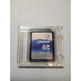  Memoria Kingston Sd Hc 4gb Class 4