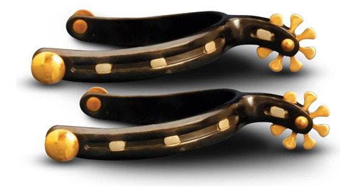 Colorado Saddlery The Stockman Spur, Color Negro