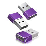 Adaptador Tipo C A Usb Hembra A Macho Compatible Cargador 3p