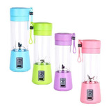 Mini Licuadora Portátil Recargable Usb Vaso De 380 Ml Juguer