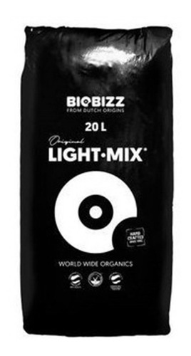 Sustrato Light Mix 20lt Biobizz