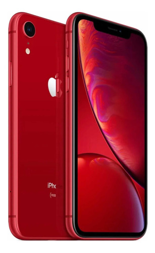Celular iPhone XR Rojo 128gb!!  Usado